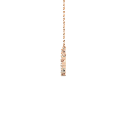 0.65 TCW Round Lab Grown Diamond Multi Stone Necklace