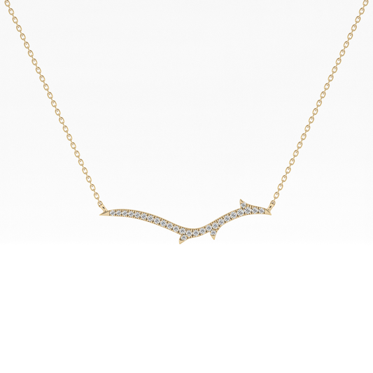 1.5 TCW Emerald Lab Grown Diamond Bezel Necklace