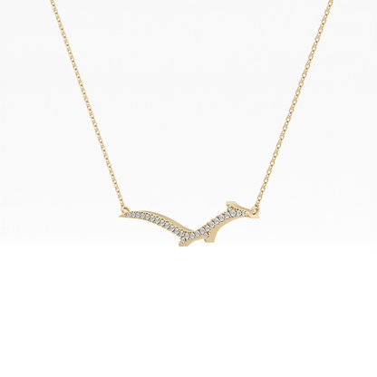 1.5 TCW Emerald Lab Grown Diamond Bezel Necklace