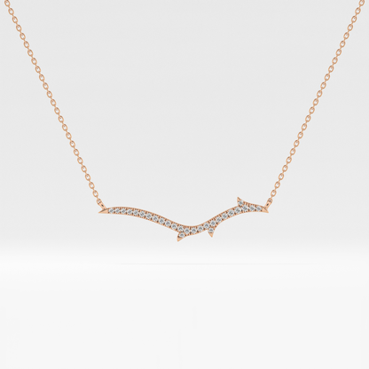 1.5 TCW Emerald Lab Grown Diamond Bezel Necklace