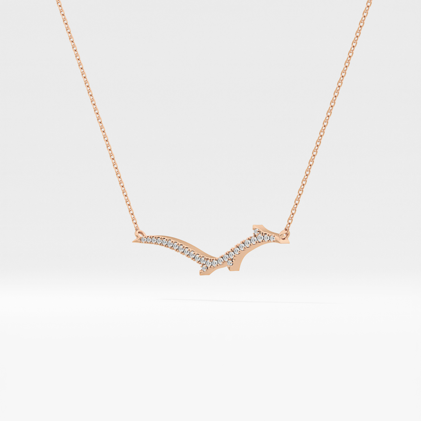 1.5 TCW Emerald Lab Grown Diamond Bezel Necklace
