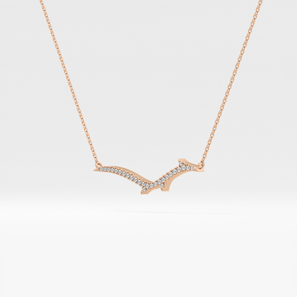 1.5 TCW Emerald Lab Grown Diamond Bezel Necklace