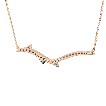 1.5 TCW Emerald Lab Grown Diamond Bezel Necklace