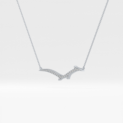 1.5 TCW Emerald Lab Grown Diamond Bezel Necklace