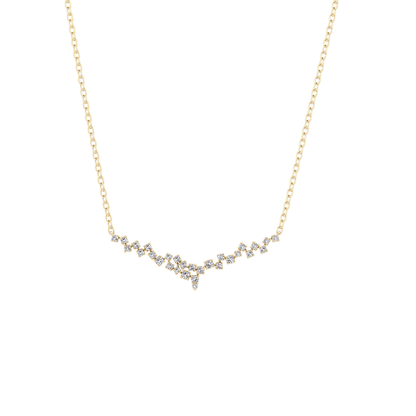 1.5 TCW Emerald Lab Grown Diamond Bezel Necklace