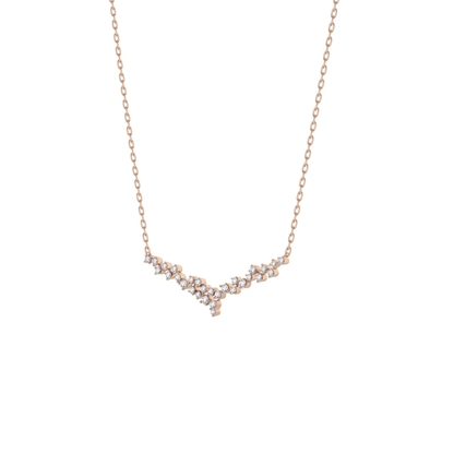 1.5 TCW Emerald Lab Grown Diamond Bezel Necklace