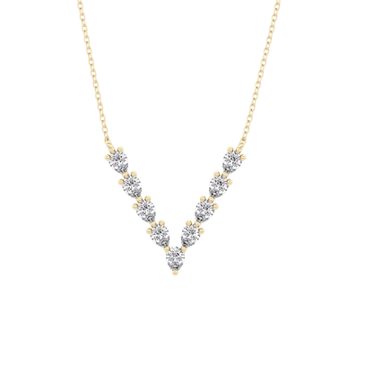 1.5 TCW Emerald Lab Grown Diamond Bezel Necklace