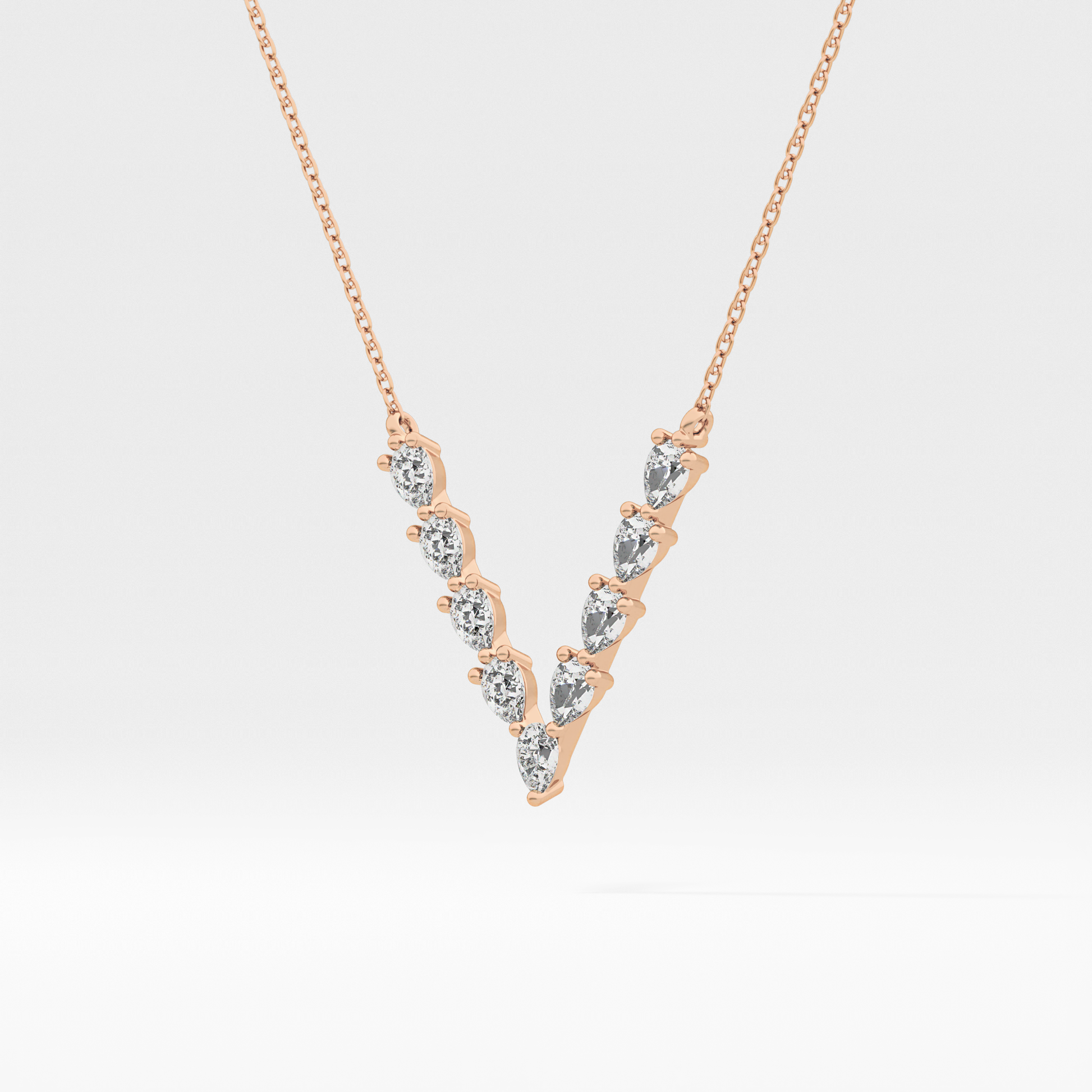 1.5 TCW Emerald Lab Grown Diamond Bezel Necklace