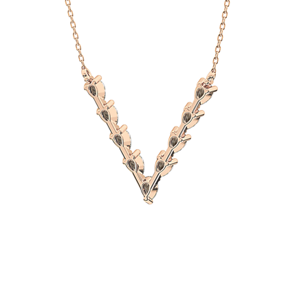 1.5 TCW Emerald Lab Grown Diamond Bezel Necklace