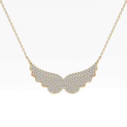 1.5 TCW Emerald Lab Grown Diamond Bezel Necklace