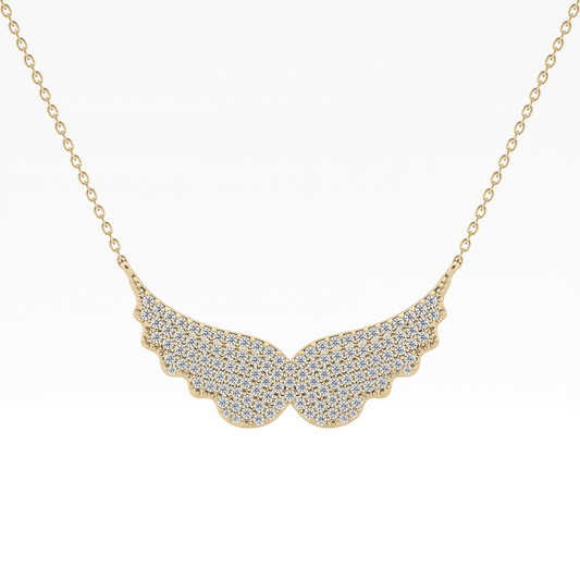 1.5 TCW Emerald Lab Grown Diamond Bezel Necklace