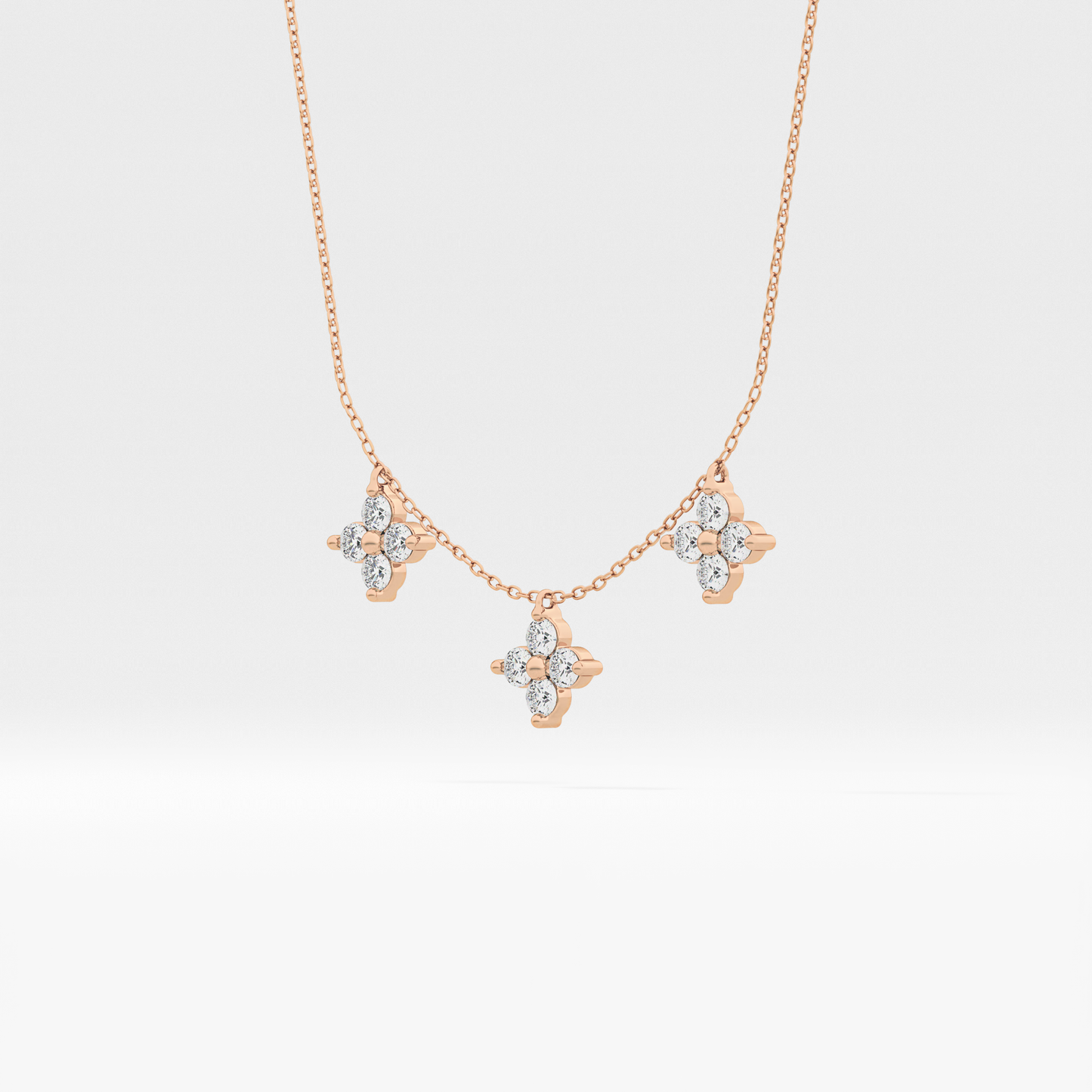 1.5 TCW Emerald Lab Grown Diamond Bezel Necklace