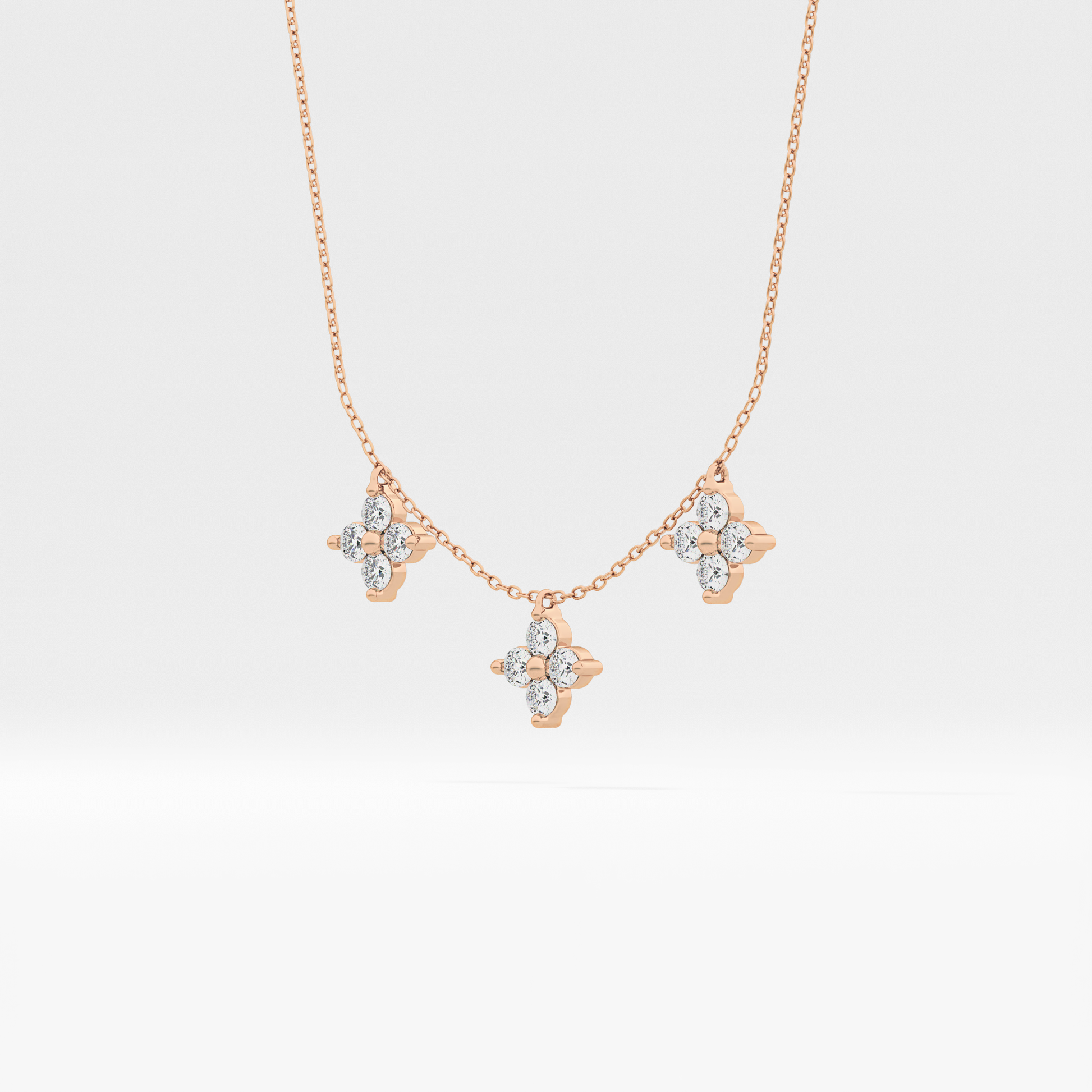 1.5 TCW Emerald Lab Grown Diamond Bezel Necklace