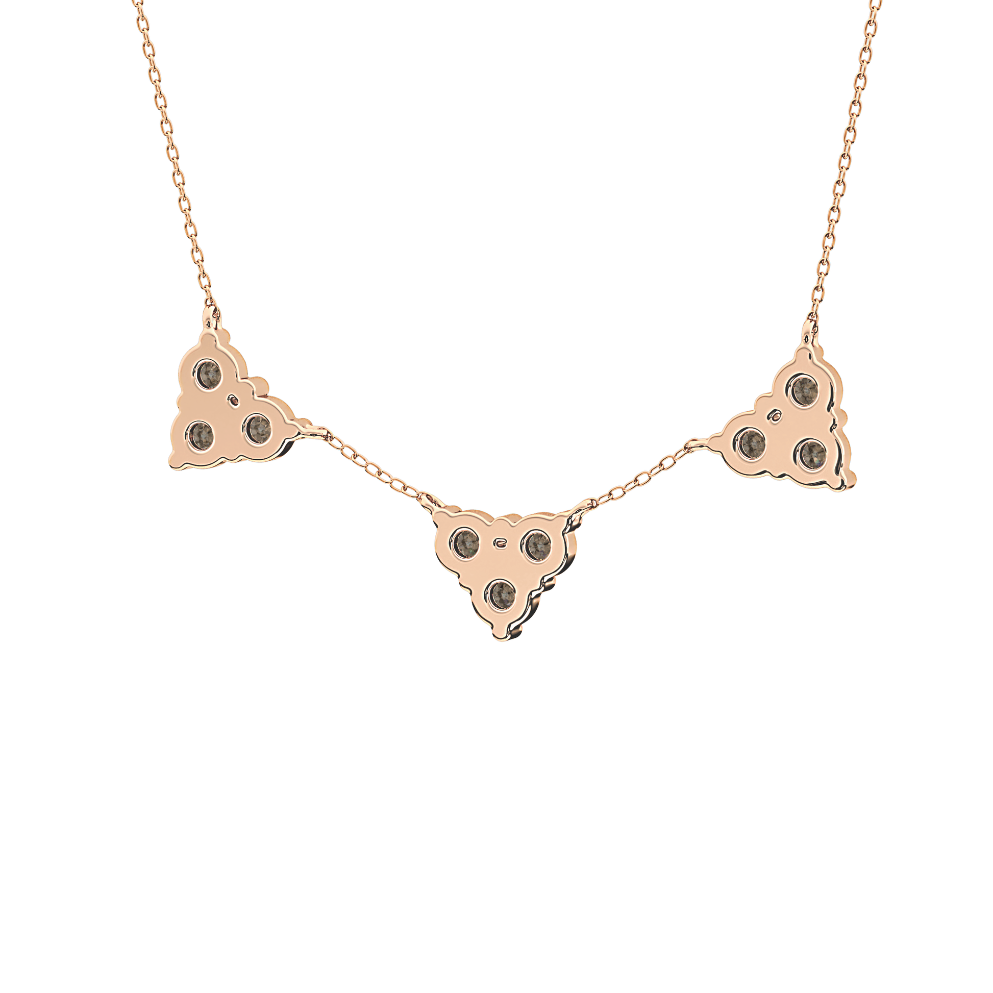 1.5 TCW Emerald Lab Grown Diamond Bezel Necklace