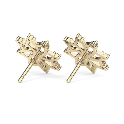 0.4 TCW Round Lab Grown Diamond Stud Earrings