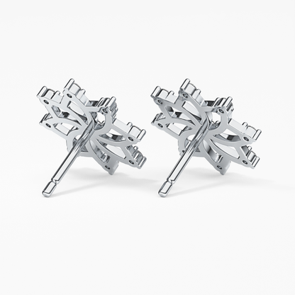 0.4 TCW Round Lab Grown Diamond Stud Earrings
