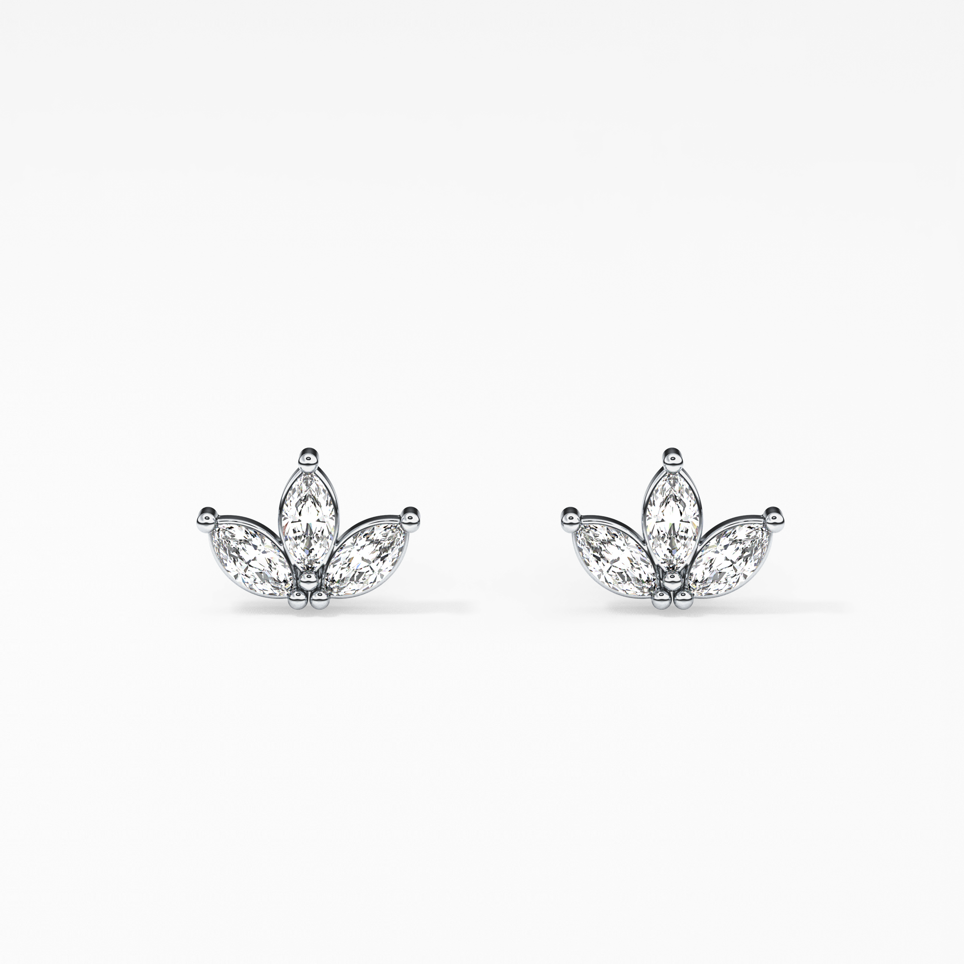 0.4 TCW Round Lab Grown Diamond Stud Earrings