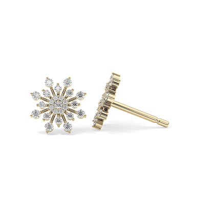 0.4 TCW Round Lab Grown Diamond Stud Earrings