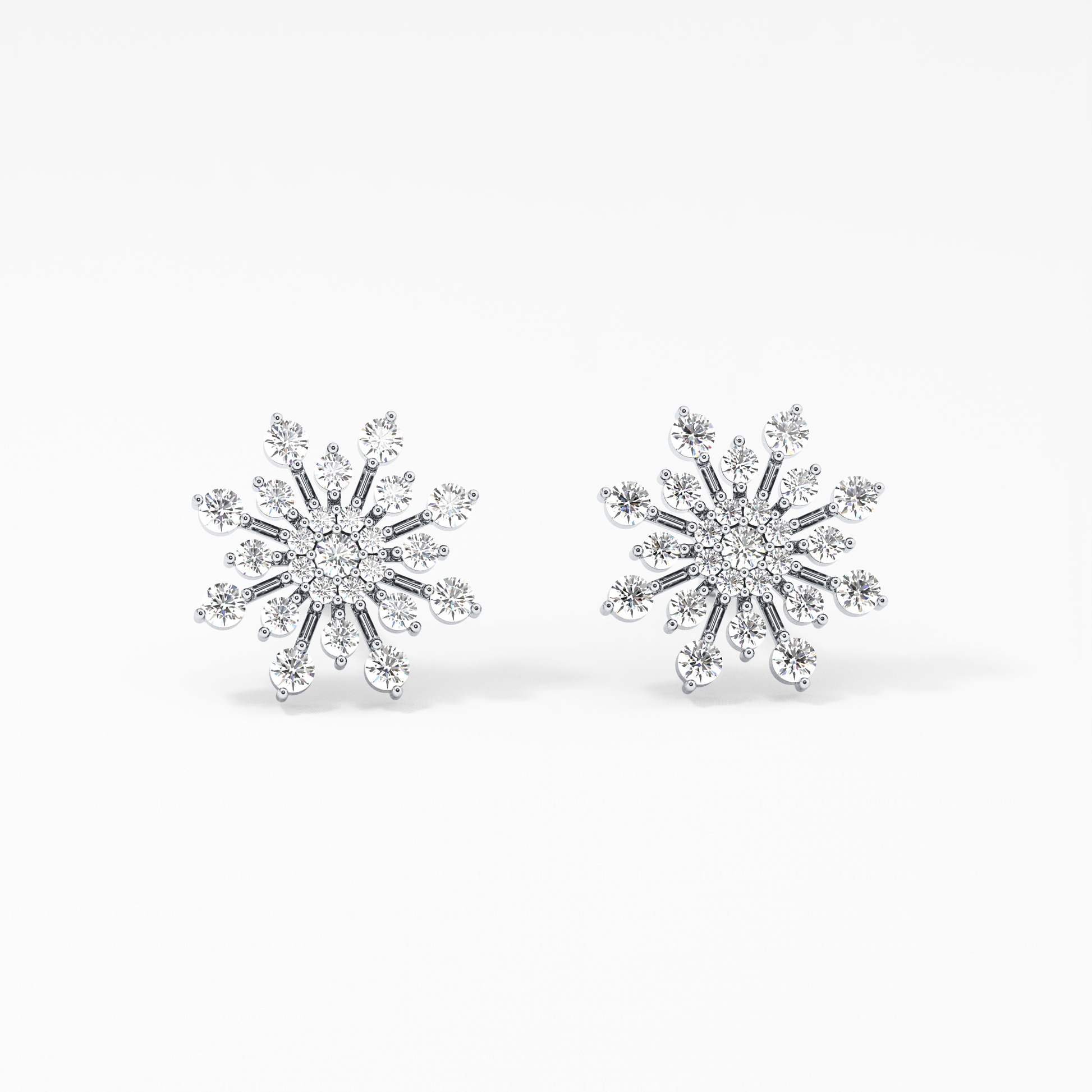 0.4 TCW Round Lab Grown Diamond Stud Earrings
