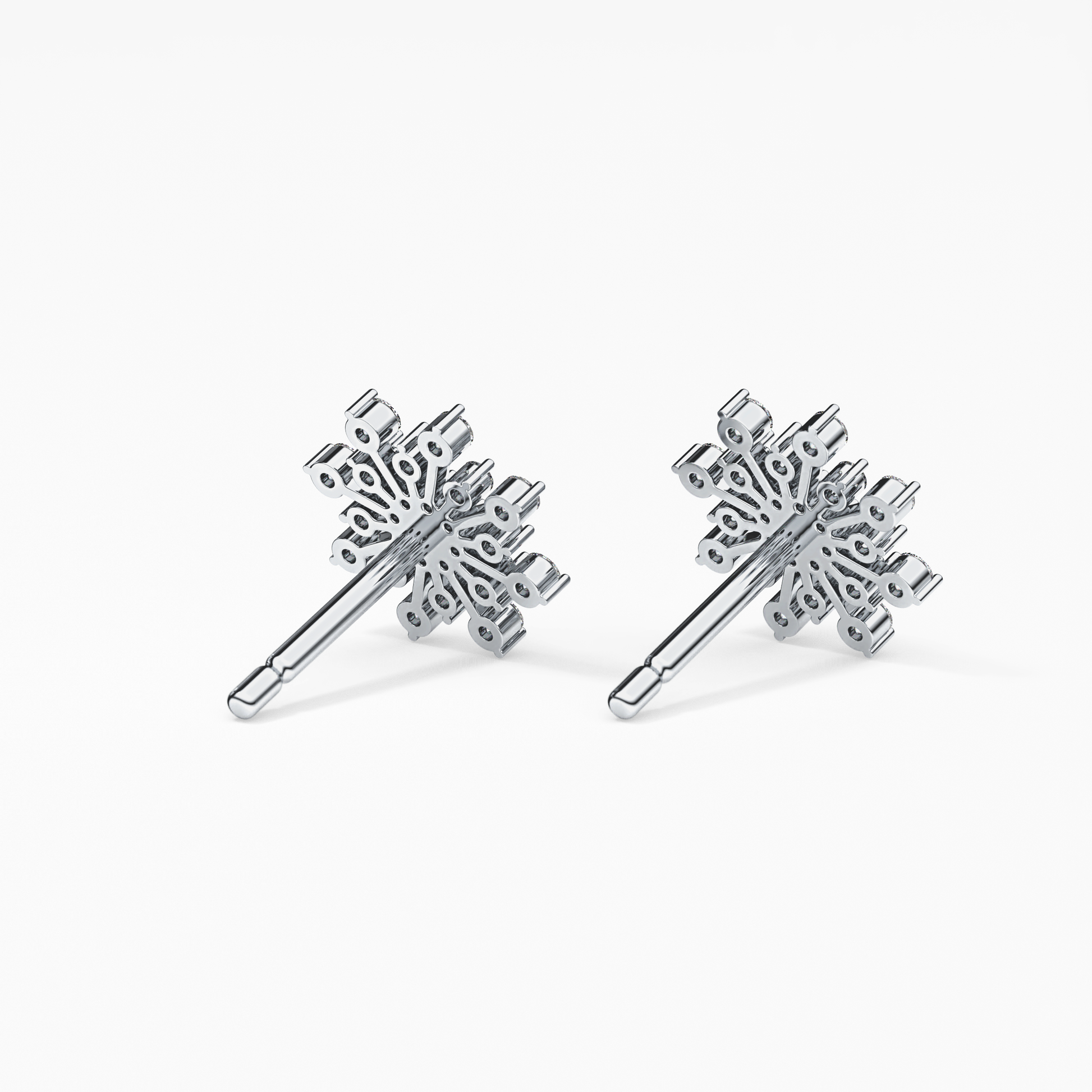 0.4 TCW Round Lab Grown Diamond Stud Earrings