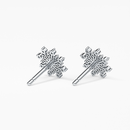 0.4 TCW Round Lab Grown Diamond Stud Earrings