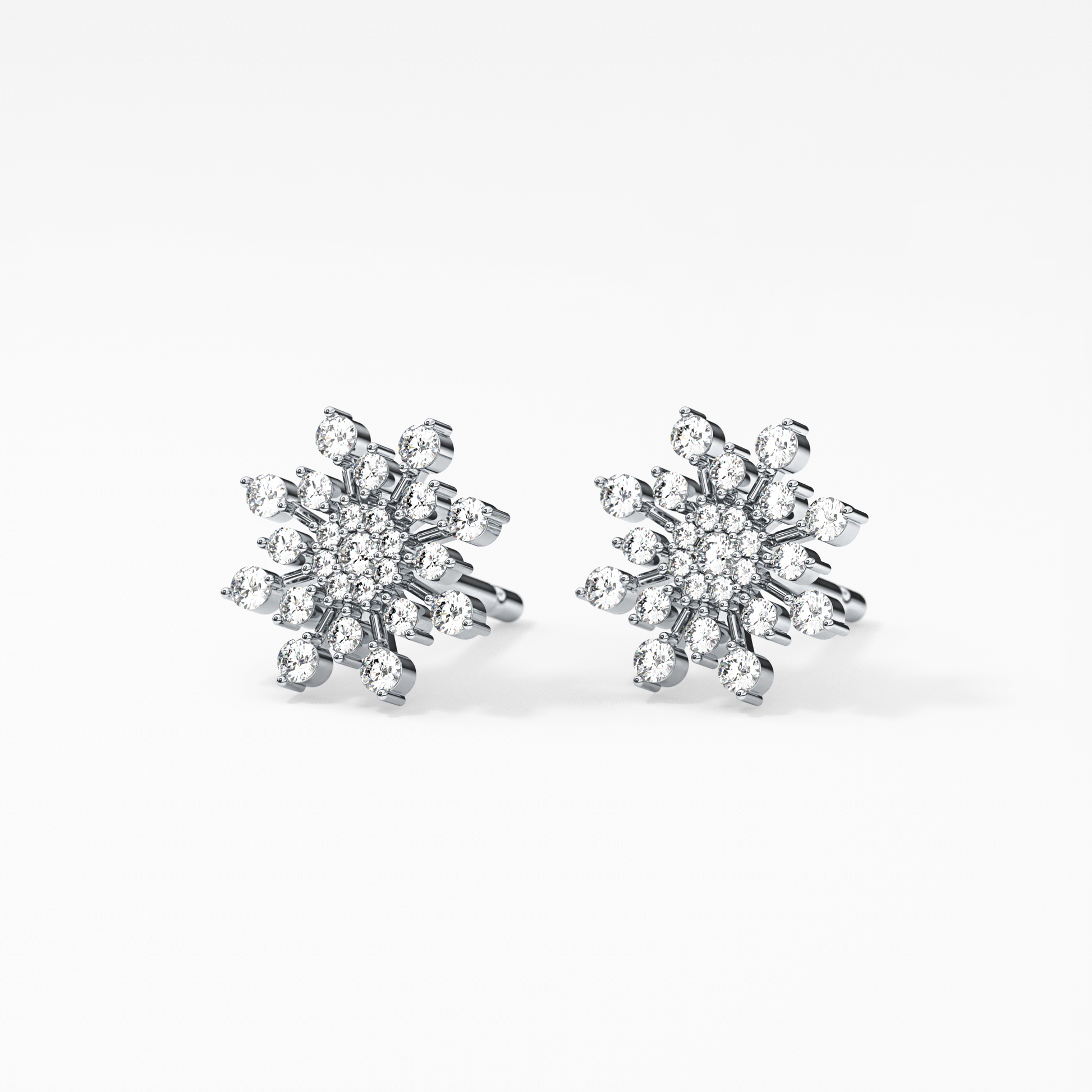 0.4 TCW Round Lab Grown Diamond Stud Earrings