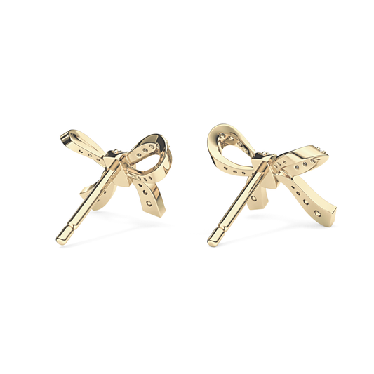 0.4 TCW Round Lab Grown Diamond Stud Earrings