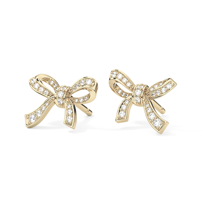 0.4 TCW Round Lab Grown Diamond Stud Earrings