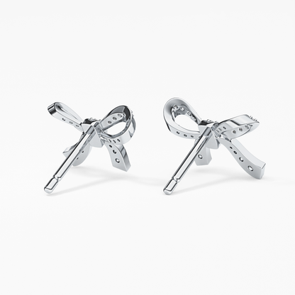 0.4 TCW Round Lab Grown Diamond Stud Earrings