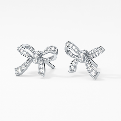 0.4 TCW Round Lab Grown Diamond Stud Earrings