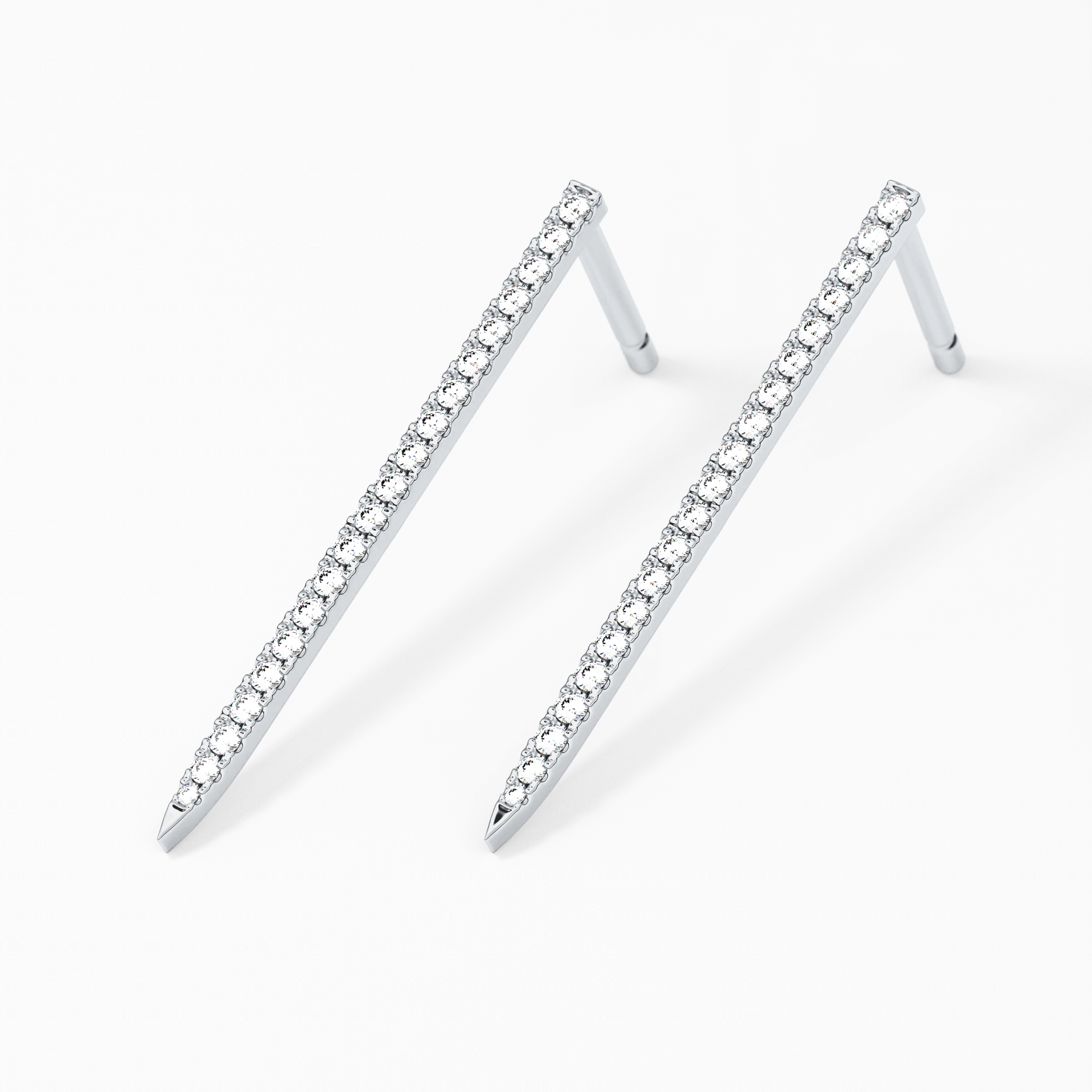 0.4 TCW Round Lab Grown Diamond Stud Earrings