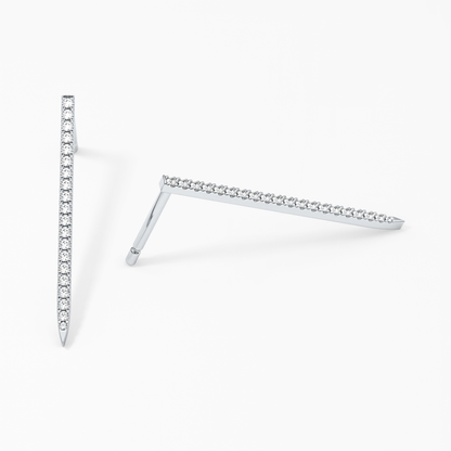 0.4 TCW Round Lab Grown Diamond Stud Earrings
