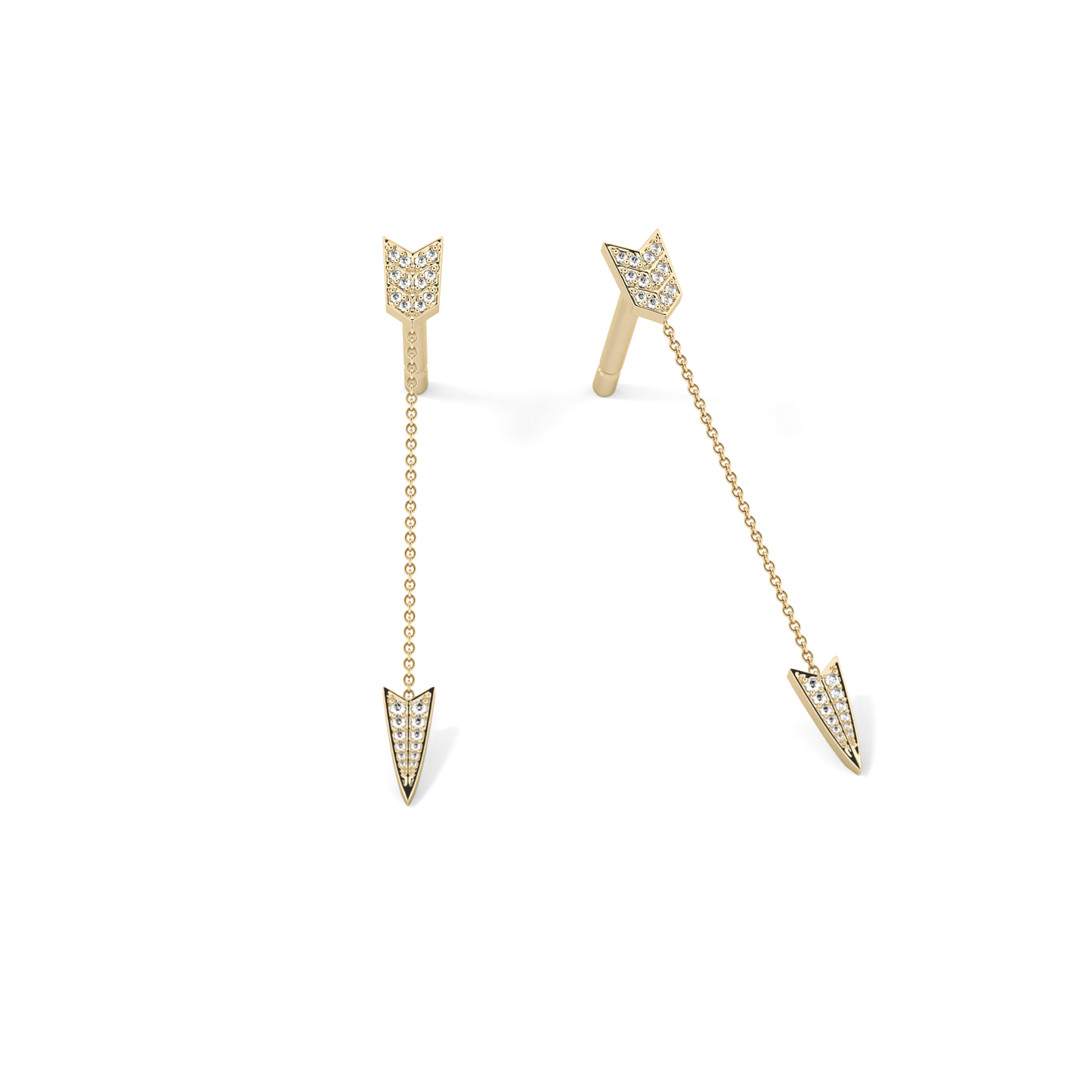 0.4 TCW Round Lab Grown Diamond Stud Earrings