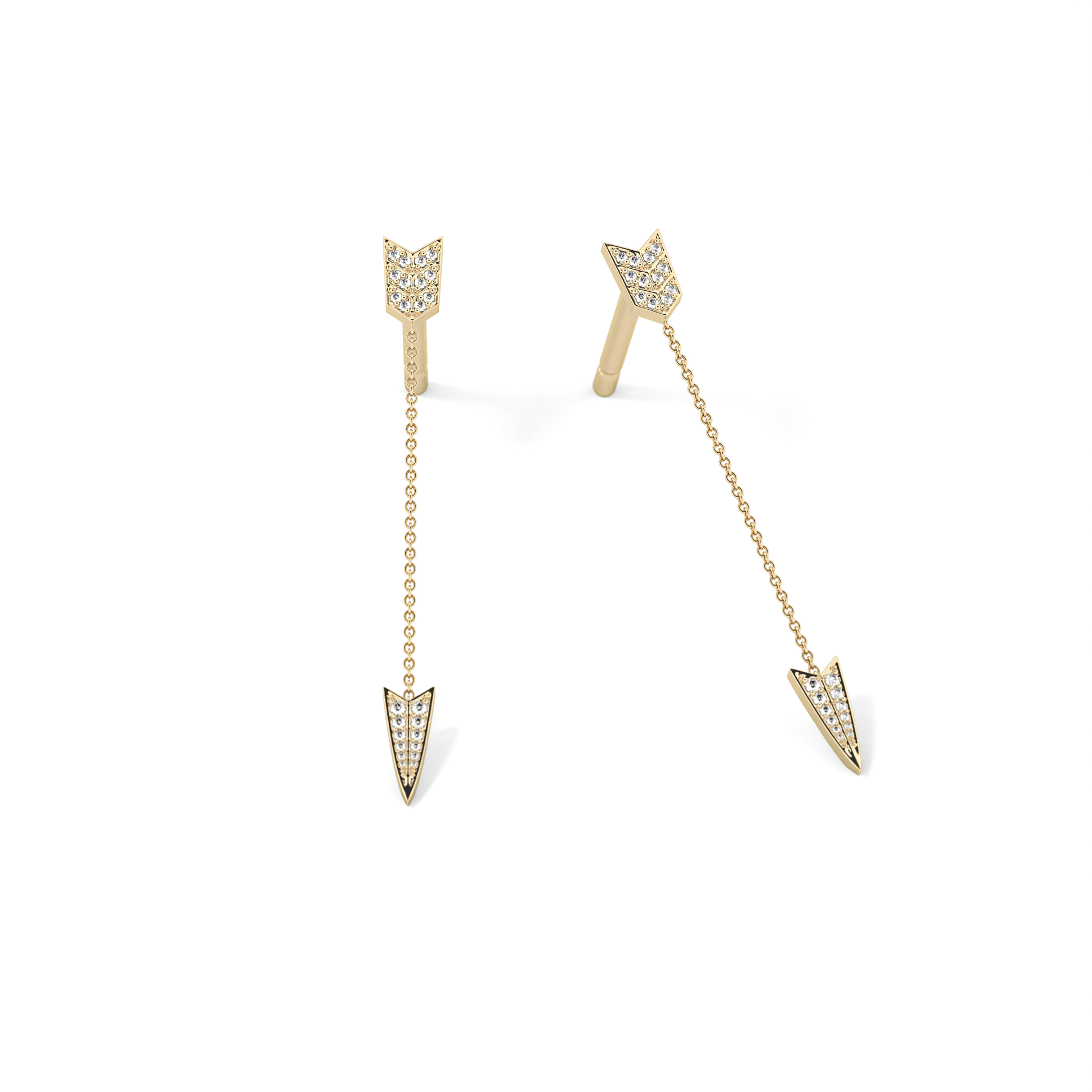 0.4 TCW Round Lab Grown Diamond Stud Earrings