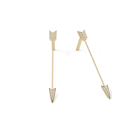 0.4 TCW Round Lab Grown Diamond Stud Earrings