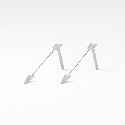 0.4 TCW Round Lab Grown Diamond Stud Earrings