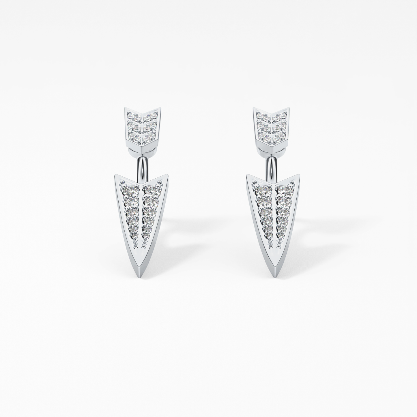 0.4 TCW Round Lab Grown Diamond Stud Earrings