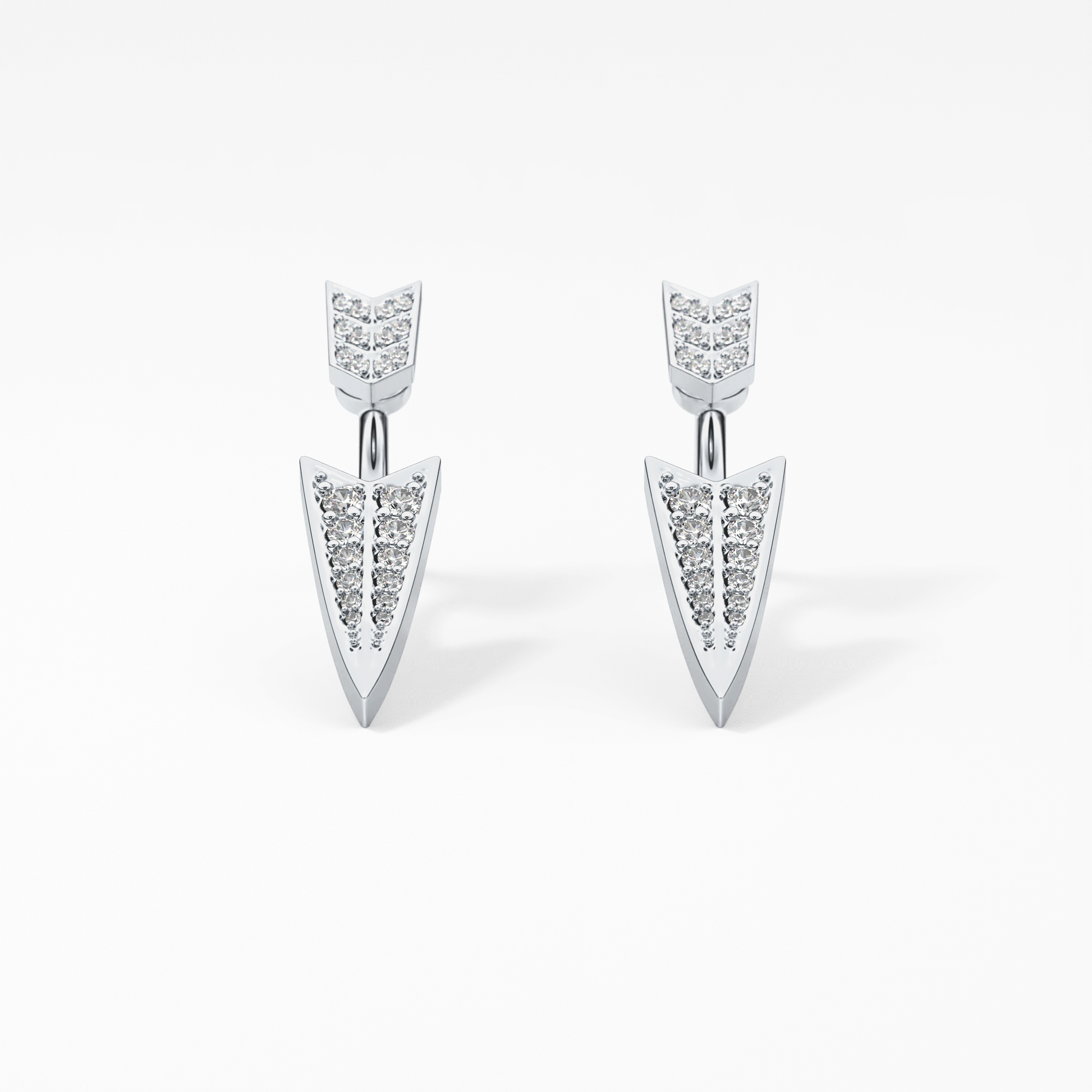 0.4 TCW Round Lab Grown Diamond Stud Earrings