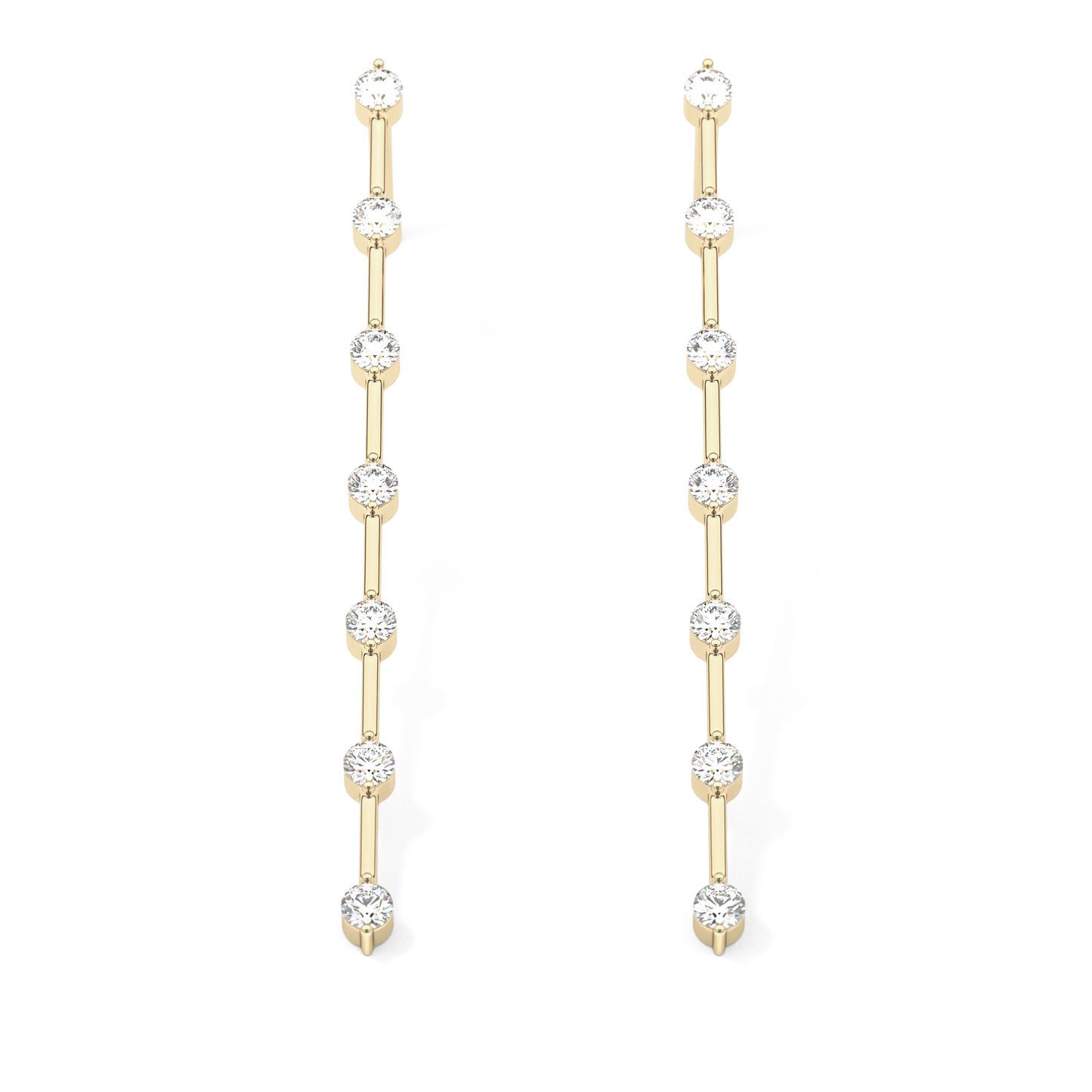 0.4 TCW Round Lab Grown Diamond Stud Earrings
