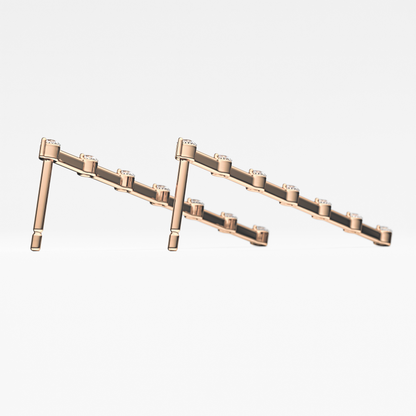 0.4 TCW Round Lab Grown Diamond Stud Earrings