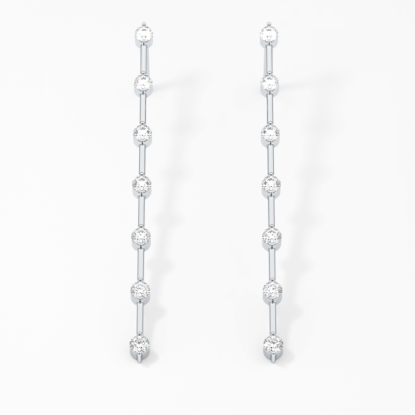 0.4 TCW Round Lab Grown Diamond Stud Earrings