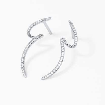 0.4 TCW Round Lab Grown Diamond Stud Earrings