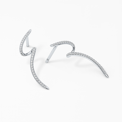 0.4 TCW Round Lab Grown Diamond Stud Earrings