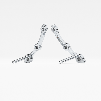0.4 TCW Round Lab Grown Diamond Stud Earrings