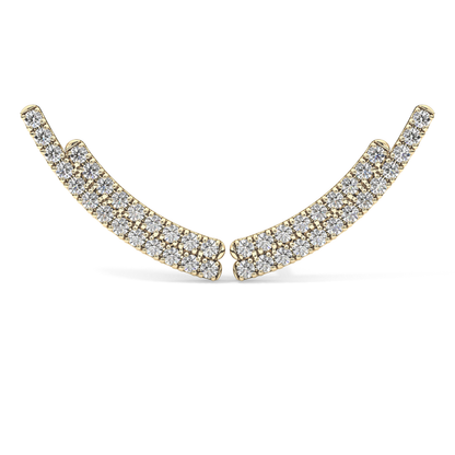 0.4 TCW Round Lab Grown Diamond Stud Earrings