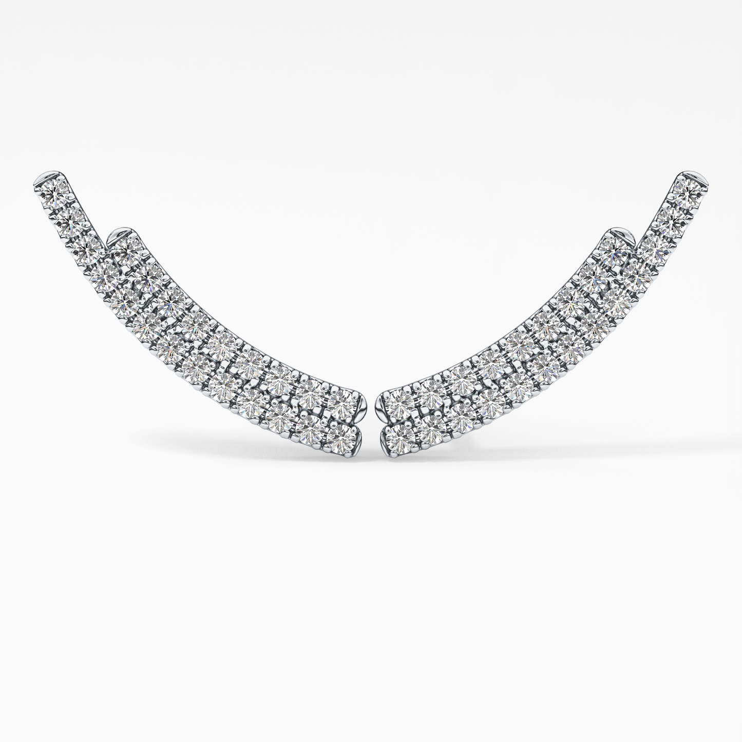 0.4 TCW Round Lab Grown Diamond Stud Earrings