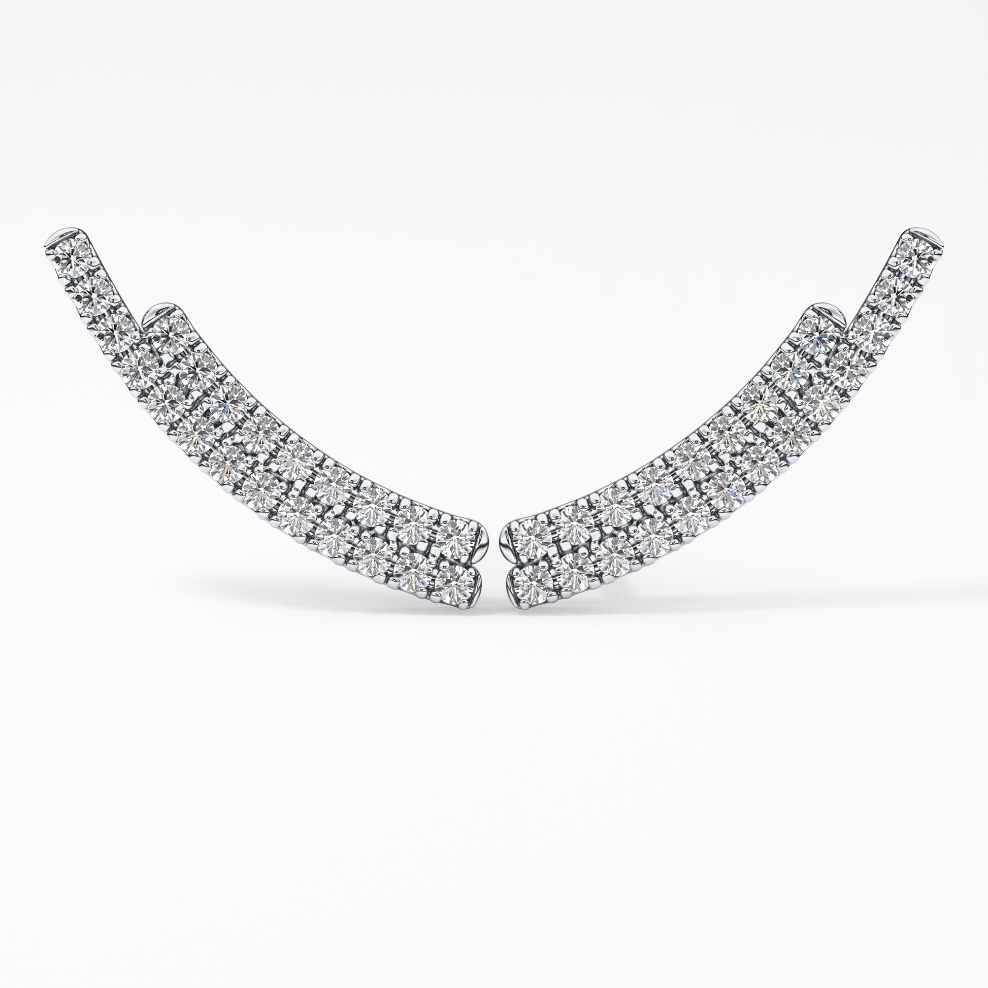0.4 TCW Round Lab Grown Diamond Stud Earrings