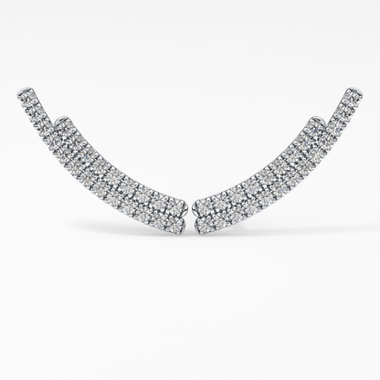 0.4 TCW Round Lab Grown Diamond Stud Earrings