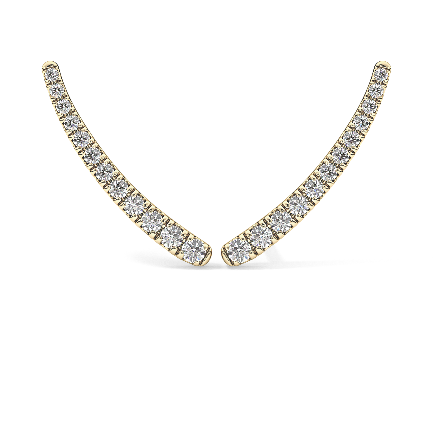0.4 TCW Round Lab Grown Diamond Stud Earrings