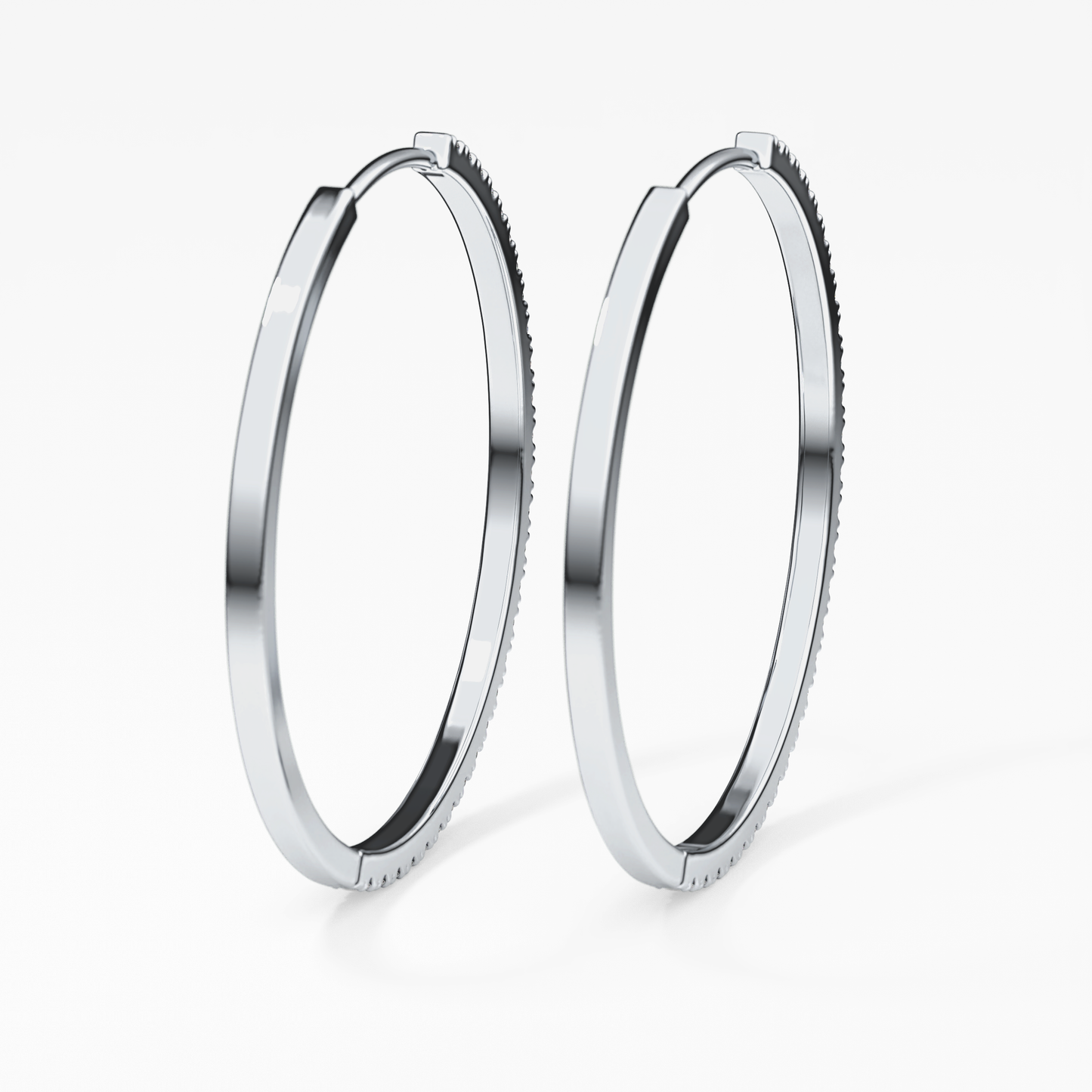 0.4 TCW Round Lab Grown Diamond Stud Earrings